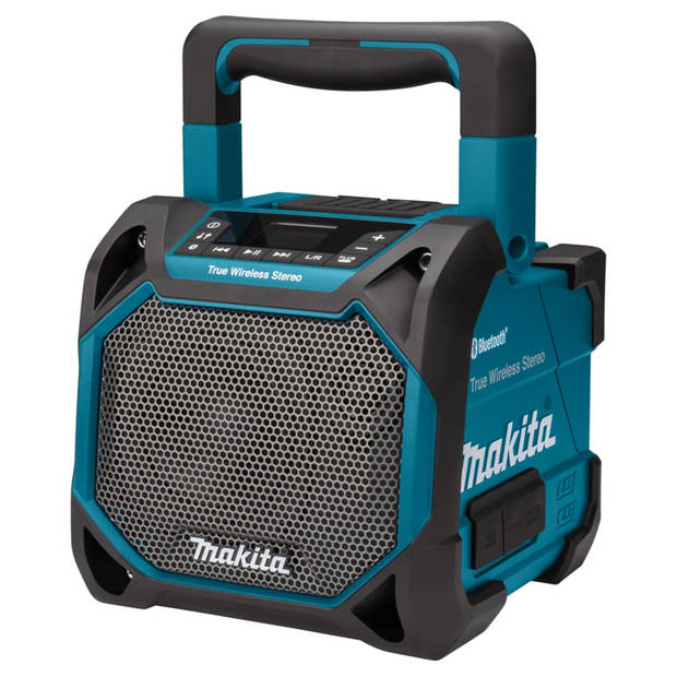 Makita Bouwplaatsspeakers/stereo blauw en zwart