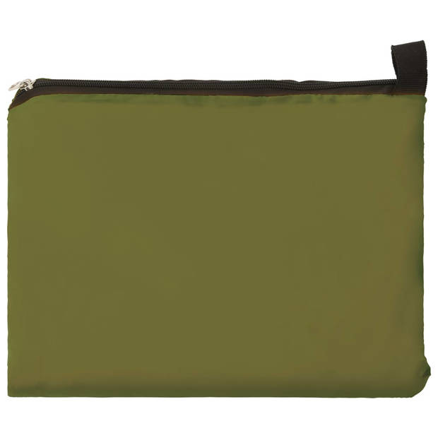 The Living Store Tuinzeil - 180 T polyester - 400 x 400 cm - Groen