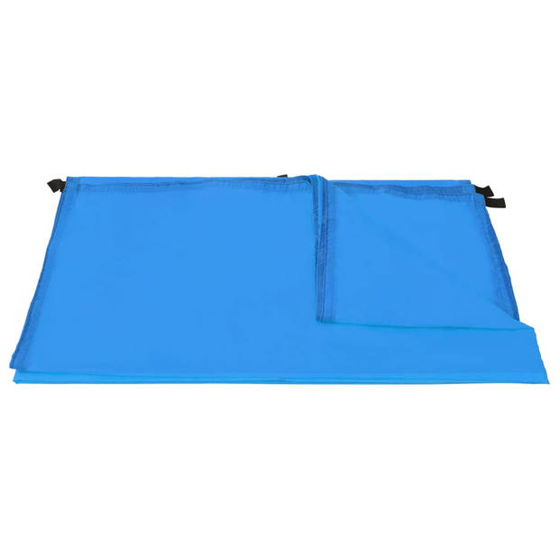 vidaXL Afdekzeil 4x4 m blauw