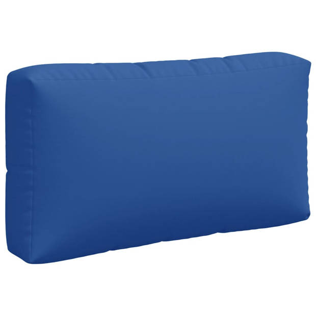 The Living Store Palletkussens - Polyester - Comfortabel - Geschikt voor binnen en buiten - Koningsblauw