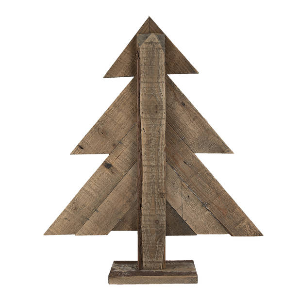 Clayre & Eef Bruine Decoratie kerstboom 48*10*56 cm 6H2092