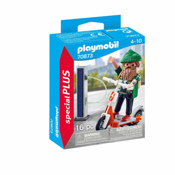 Playmobil Special Plus Hipster met e-scooter - 16-delig