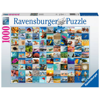 Ravensburger Puzzel 1000 stukjes 99 Momenten aan zee