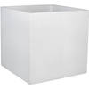 EDA PLASTIQUE Graphit Vierkant bloemblad - 57 L - 49,5 x 49,5 x 49,5 cm - Witte ceruse