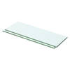 vidaXL Schappen 2 st 50x12 cm glas transparant