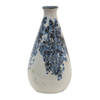 Clayre & Eef Blauwe Decoratie vaas Ø 11*21 cm 6CE1424M