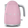 SMEG Waterkoker - 2400 W - roze - 1.7 liter - KLF03PKEU