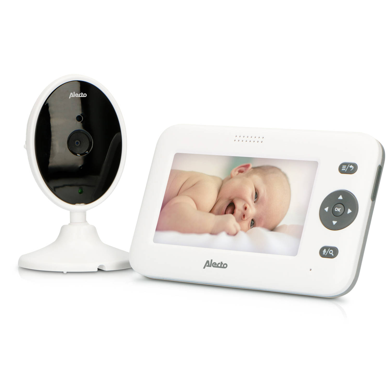 Alecto DVM-140 babyfoon met camera en 4.3' kleurenscherm