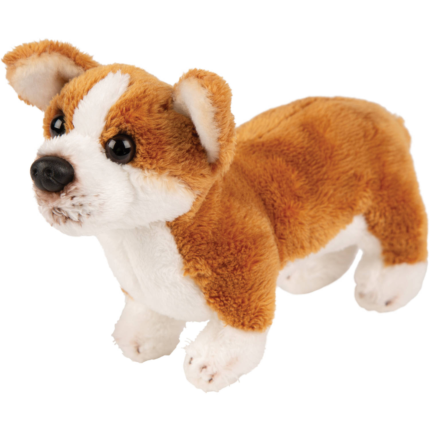 Pluche Knuffel Dieren Corgi Hond 13 Cm Knuffel Huisdieren