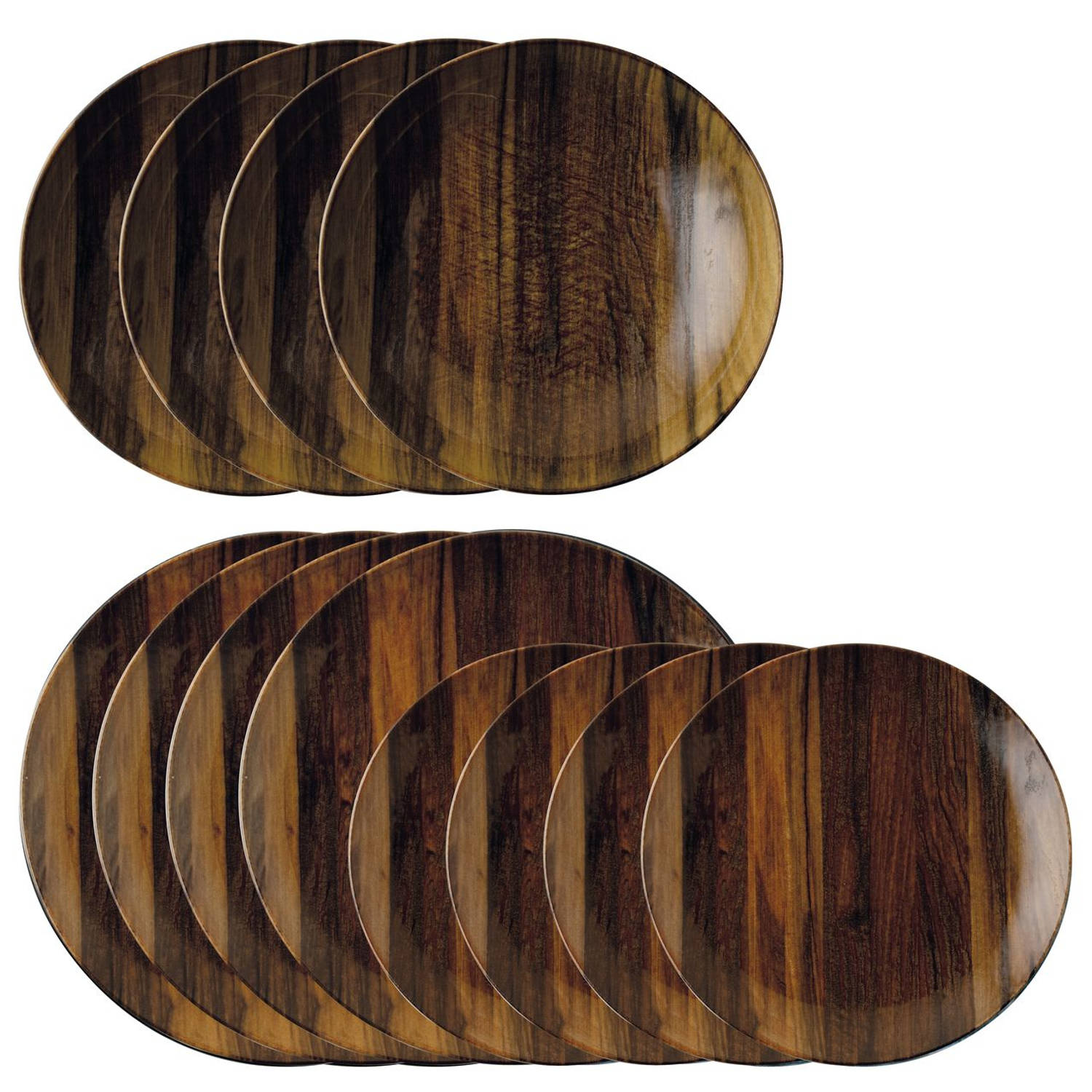 Arthur Krupp Serviesset Wood Essence 12-Delig