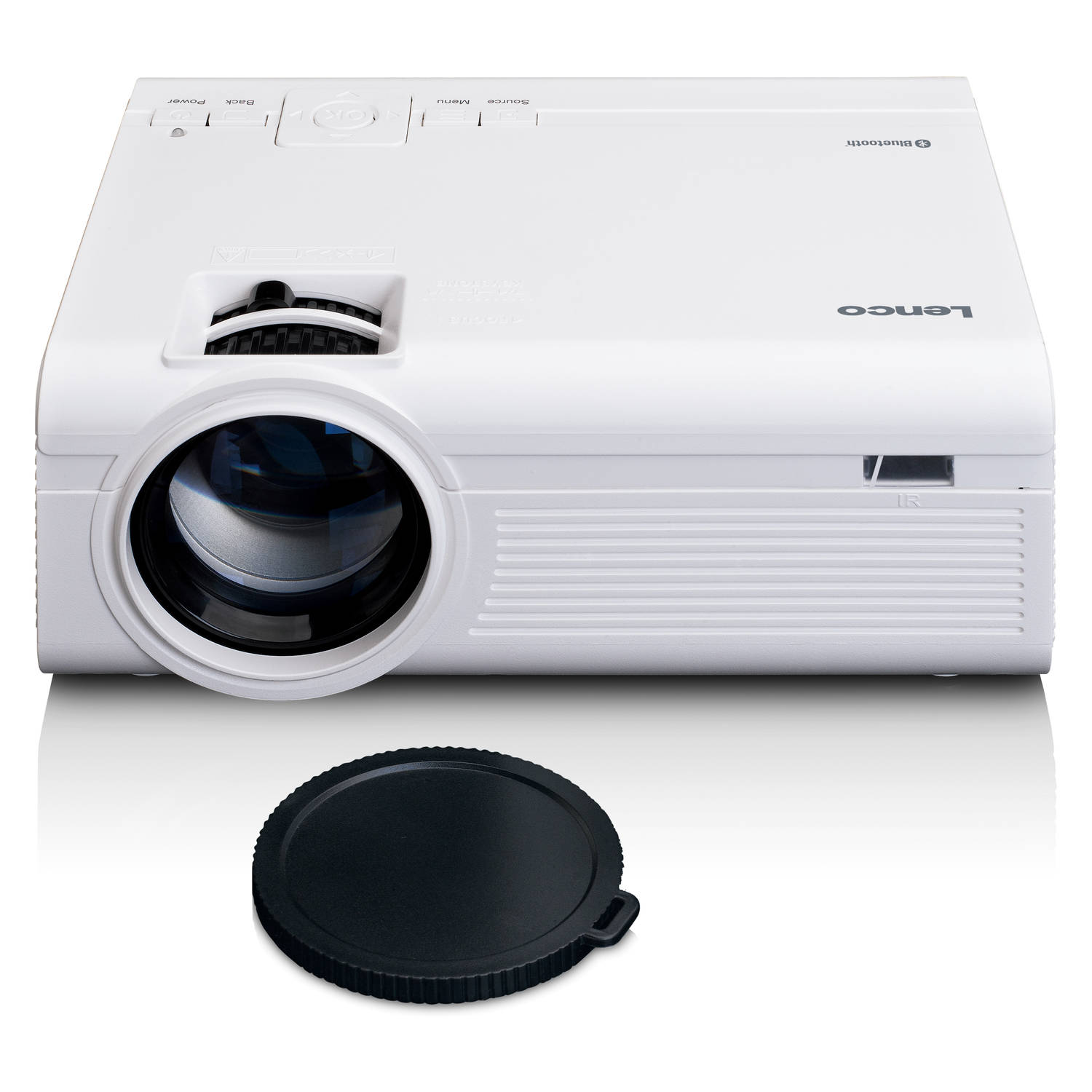 Lcd Projector Met Bluetooth Lenco Lpj-300wh Wit