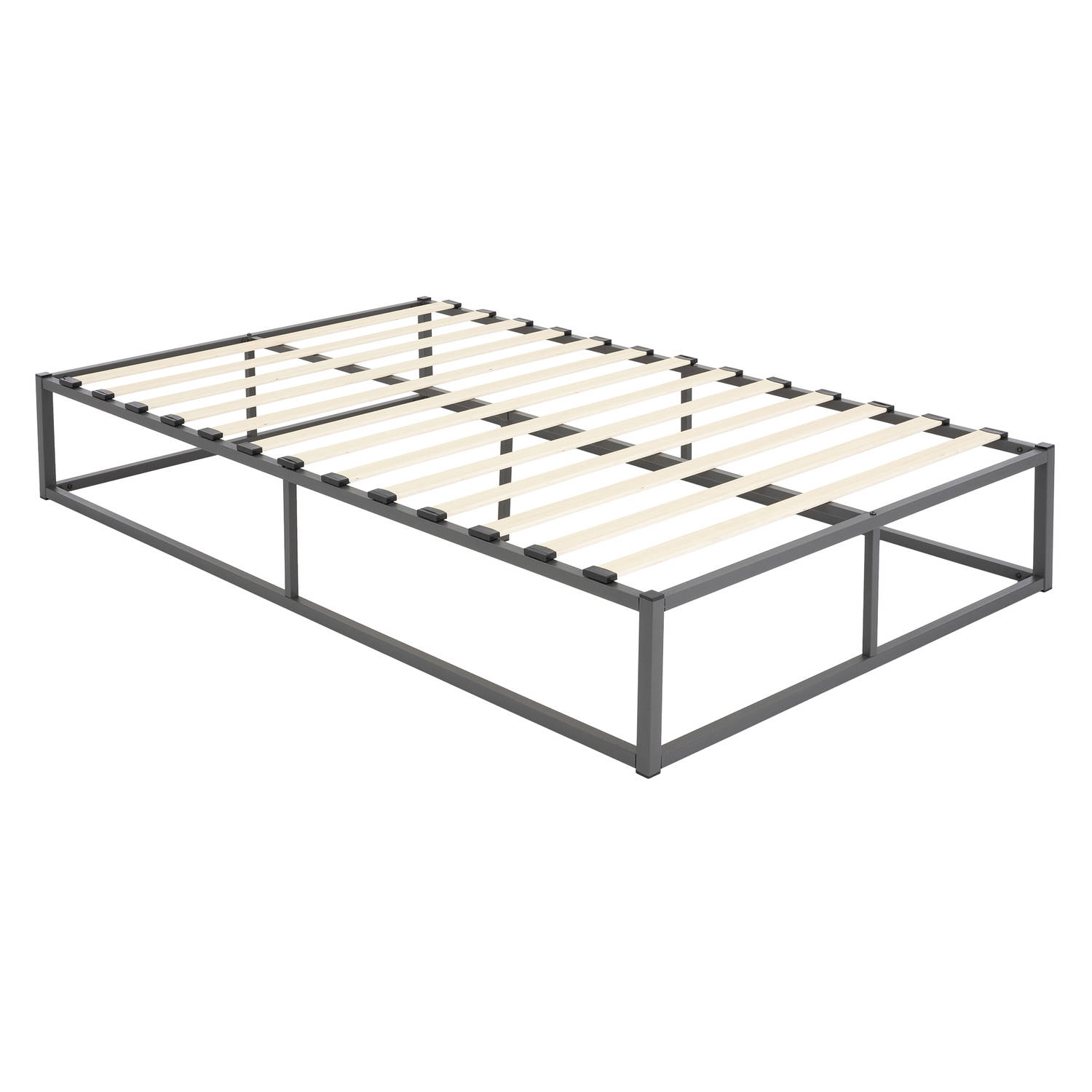 Overzicht vertrouwen sectie ML-Design metalen bed antraciet, 120x200 cm, gemaakt van gepoedercoat  stalen frame | Blokker