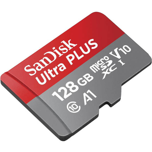 SanDisk micro SD geheugenkaart Ultra Plus 128GB