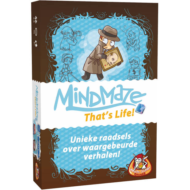 White Goblin Games gezelschapsspel Mindmaze: That's Life (NL)