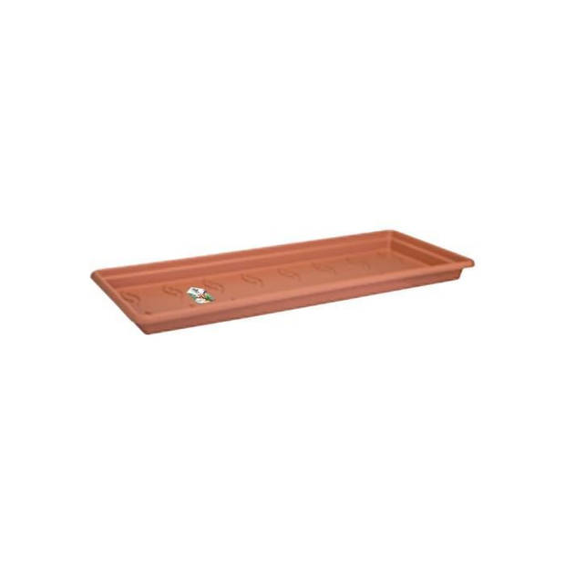 ELHO Green Basics 100 plantenschotel - Zacht terracotta - XXL - Buiten - Ø 89,7 x H 5,7 cm