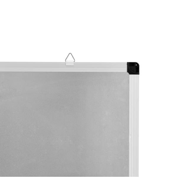 Magnetisch Whiteboard 60x90cm - Planbord / Schoolbord inclusief uitwisbare stift, wisser en afleggoot