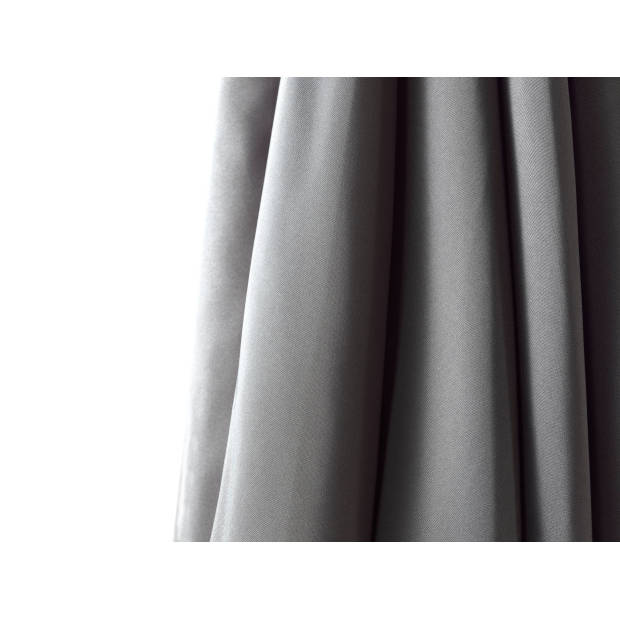 ACAZA Rechthoekige Stokparasol in aluminium - Parasol 200 x 300 cm - Grijs