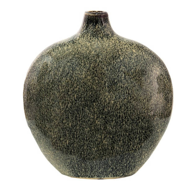 Clayre & Eef Groene Decoratie vaas 23*11*26 cm 6CE1404