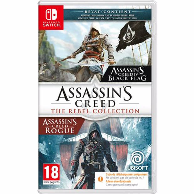 Assassins Creed - The Rebel Collection (Code in a box) Switch