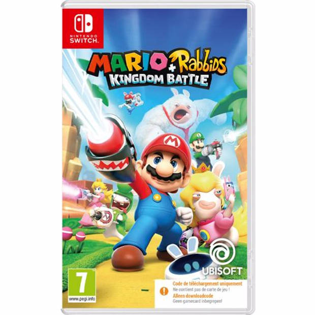 Nintendo Mario en Rabbids Kingdom Battle Switch (Code in a box)