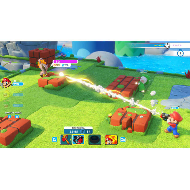Nintendo Mario en Rabbids Kingdom Battle Switch (Code in a box)