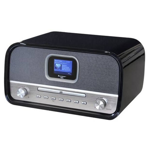 Soundmaster Bluetooth Radio/CD-Speler - DAB+ / FM Radio - Zilver/Zwart