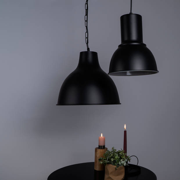 QUVIO Hanglamp rond zwart - QUV5076L-BLACK