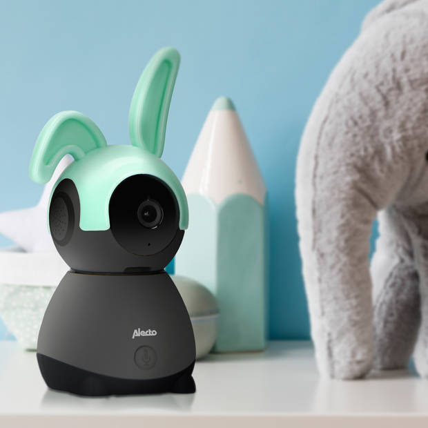 Wifi babyfoon met op afstand beweegbare camera Alecto Zwart