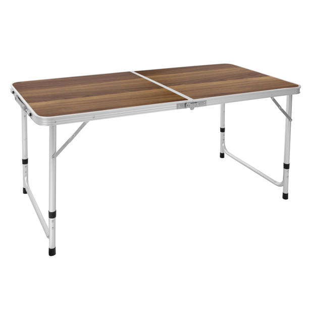 Campingtafel bruin