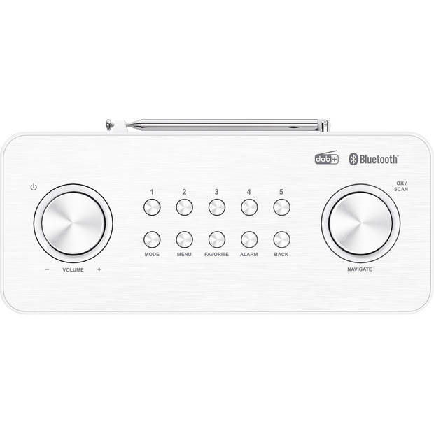 Kenwood radio DAB+ CR-ST80DAB-W (Wit)