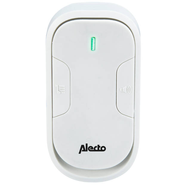 Extra deurbel DVC-1000 Alecto Wit