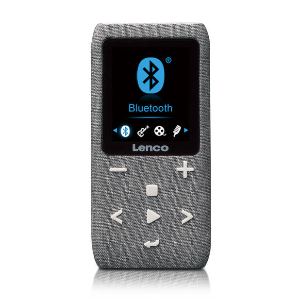 MP3/MP4 speler met Bluetooth® en 8 GB micro SD kaart Lenco Antraciet