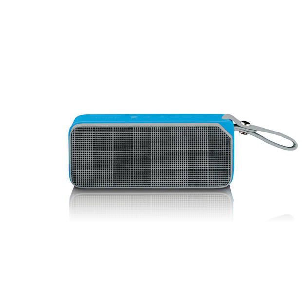 Bluetooth® speaker spatwaterdicht met party lights Lenco Blauw