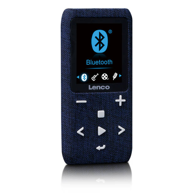 MP3/MP4 speler met Bluetooth® en 8 GB micro SD kaart Lenco Blauw
