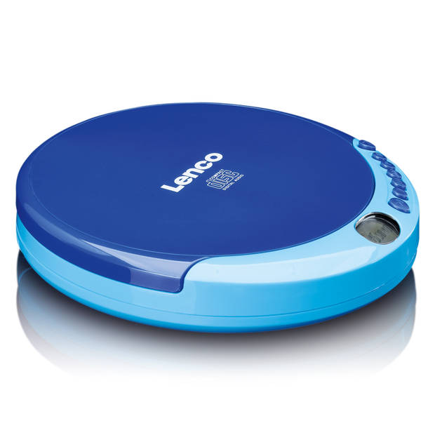 Portable CD speler met oplaadfunctie Lenco Blauw