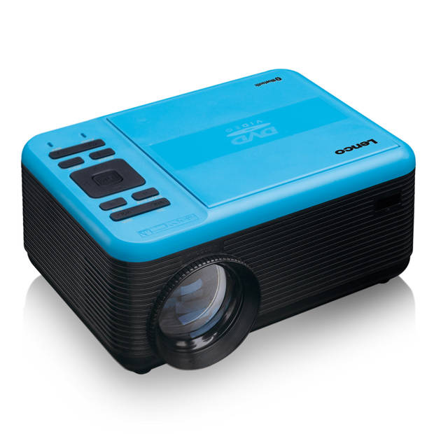 LCD Projector met DVD speler en Bluetooth® Lenco Zwart-Blauw