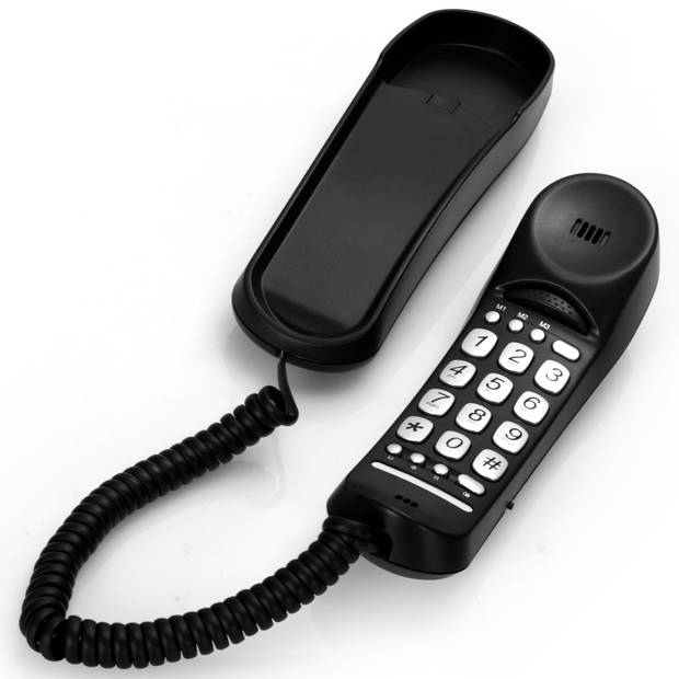 Profoon TX-105 Draadtelefoon Zwart