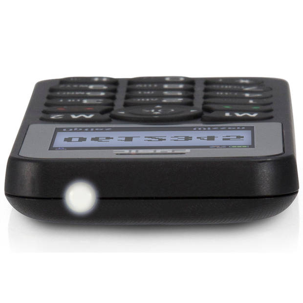 Eenvoudige mobiele telefoon voor senioren met SOS paniekknop Fysic FM-7550 Zwart