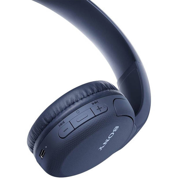 Sony draadloze koptelefoon WHCH510 (Blauw)
