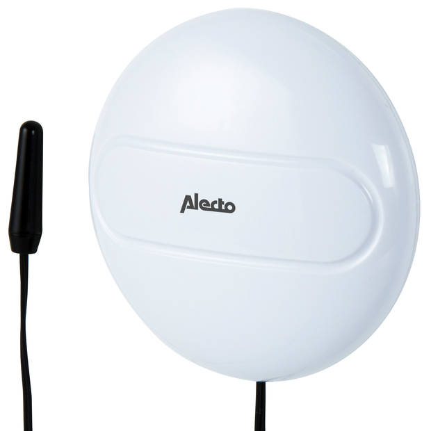 Thermo- en hygrometer met app Alecto Wit