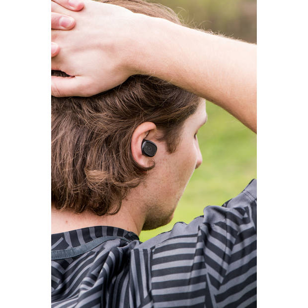 Bluetooth® Koptelefoon Waterdicht In-Ear Docking Lenco Zwart