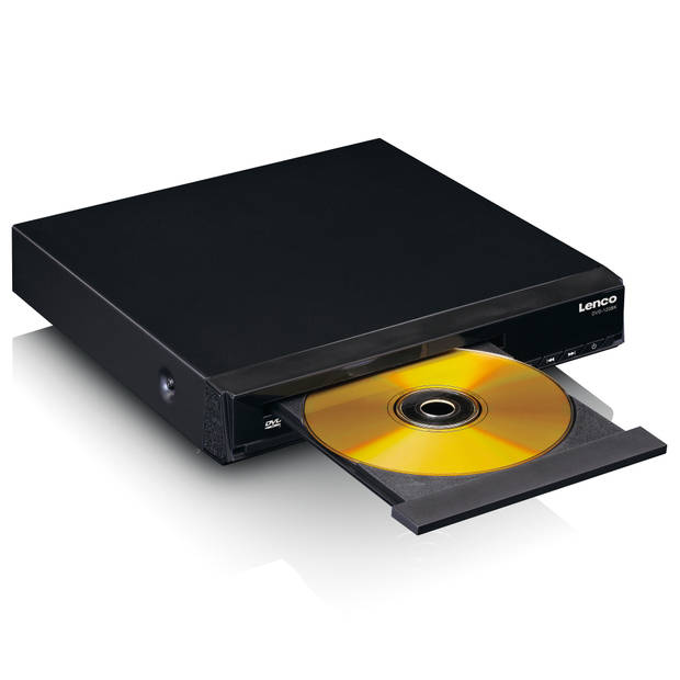 DVD-speler met HDMI en afstandsbediening Lenco Zwart