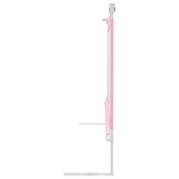 vidaXL Bedhekje peuter 150x25 cm stof roze