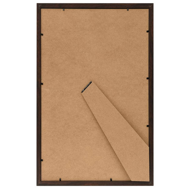 vidaXL Fotolijsten 3 st voor tafel 13x18 cm MDF zwart