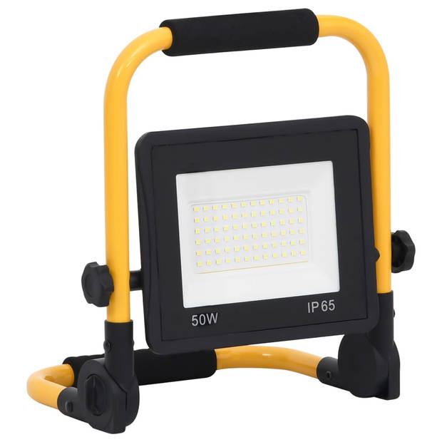 vidaXL Spotlight met handvat LED 50 W koudwit