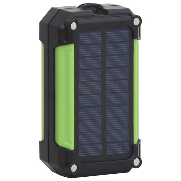 vidaXL Spotlight draagbaar solar LED 7 W koudwit