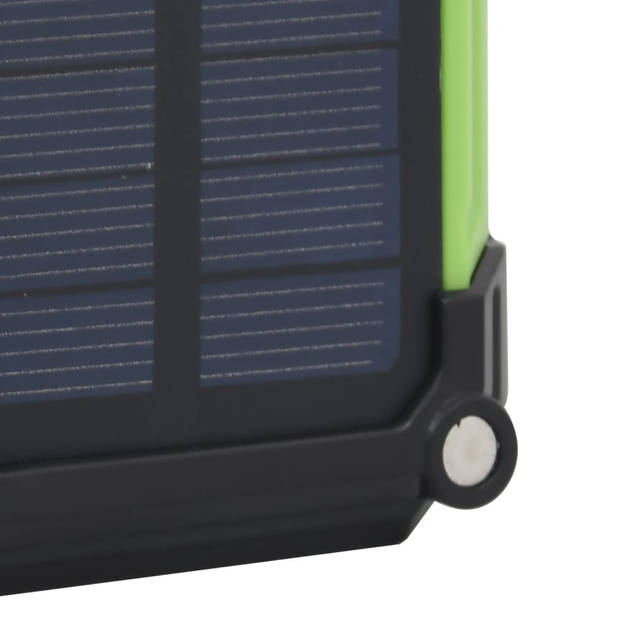 vidaXL Spotlight draagbaar solar LED 7 W koudwit