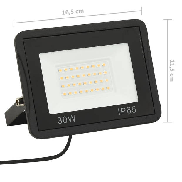 vidaXL Spotlight LED 30 W koudwit