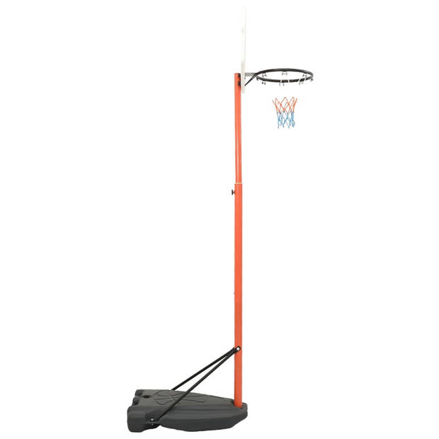 vidaXL Basketbalset draagbaar verstelbaar 180-230 cm