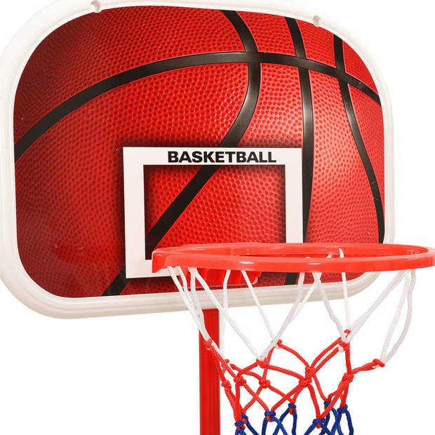 vidaXL Kinderbasketbalset verstelbaar 160 cm